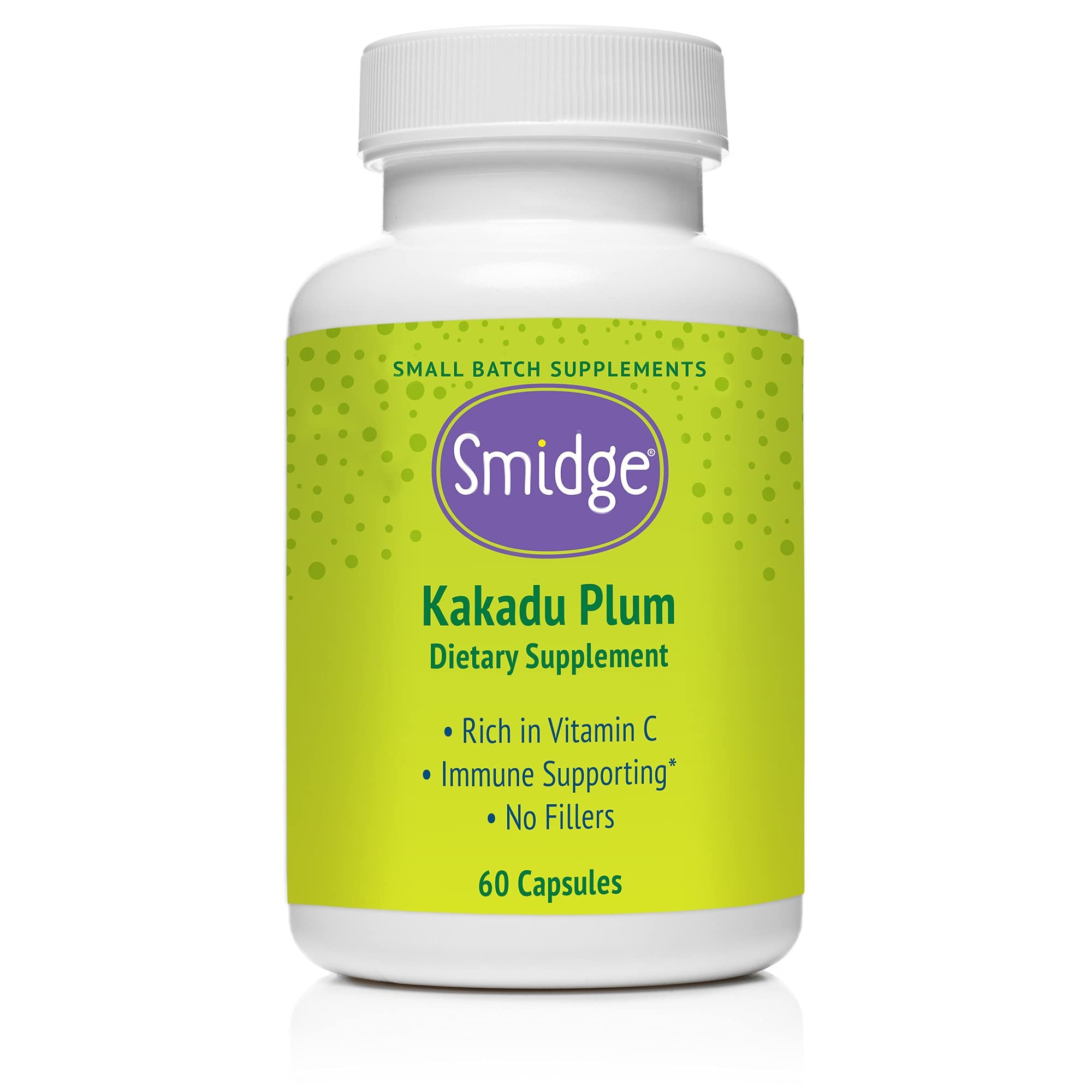 Grynas Wholefood Vitaminas C, 60 kapsulių (ne askorbo rūgštis)