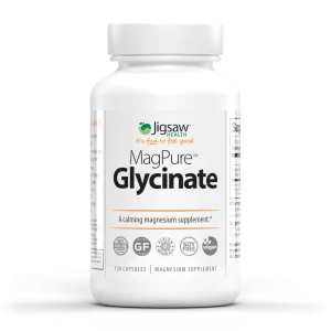 Jigsaw Health MagPure Glycinate, 120 kapsulių (Magnio papildas)