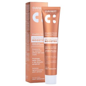 Kasdienė dantų pasta, CURASEPT Daycare Booster Fruit Sensation, vaisių skonio, 75 ml