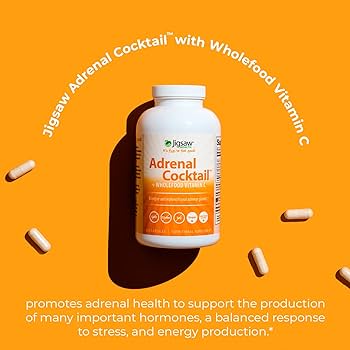 Jigsaw Health Adrenal cocktail kapsulėmis 2 mėnesiams (energijos kokteilis) - Image 2